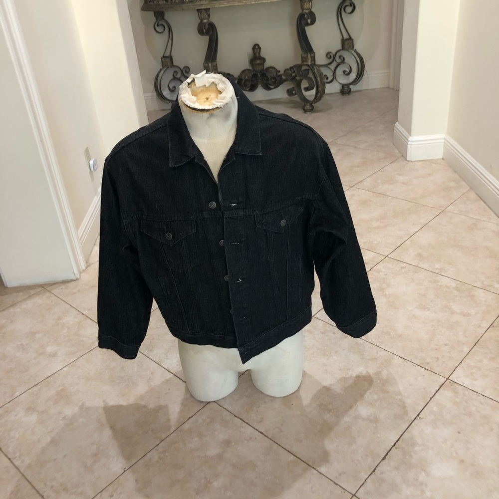 Mens Marlboro Wild West Denim Jacket.  Size L